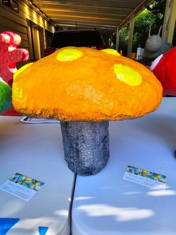 Orange and Yellow Mushroom